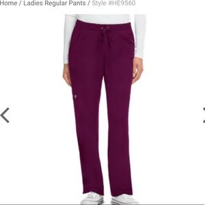 HH works by healing hands Scrubs Wine Lg